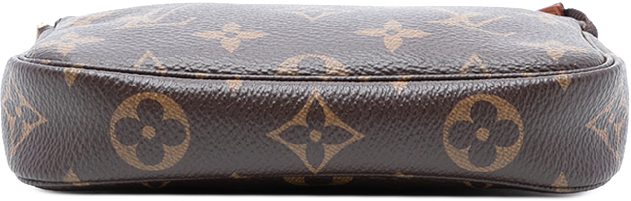 Louis Vuitton Monogram Mini Pochette Accessoires Bruin