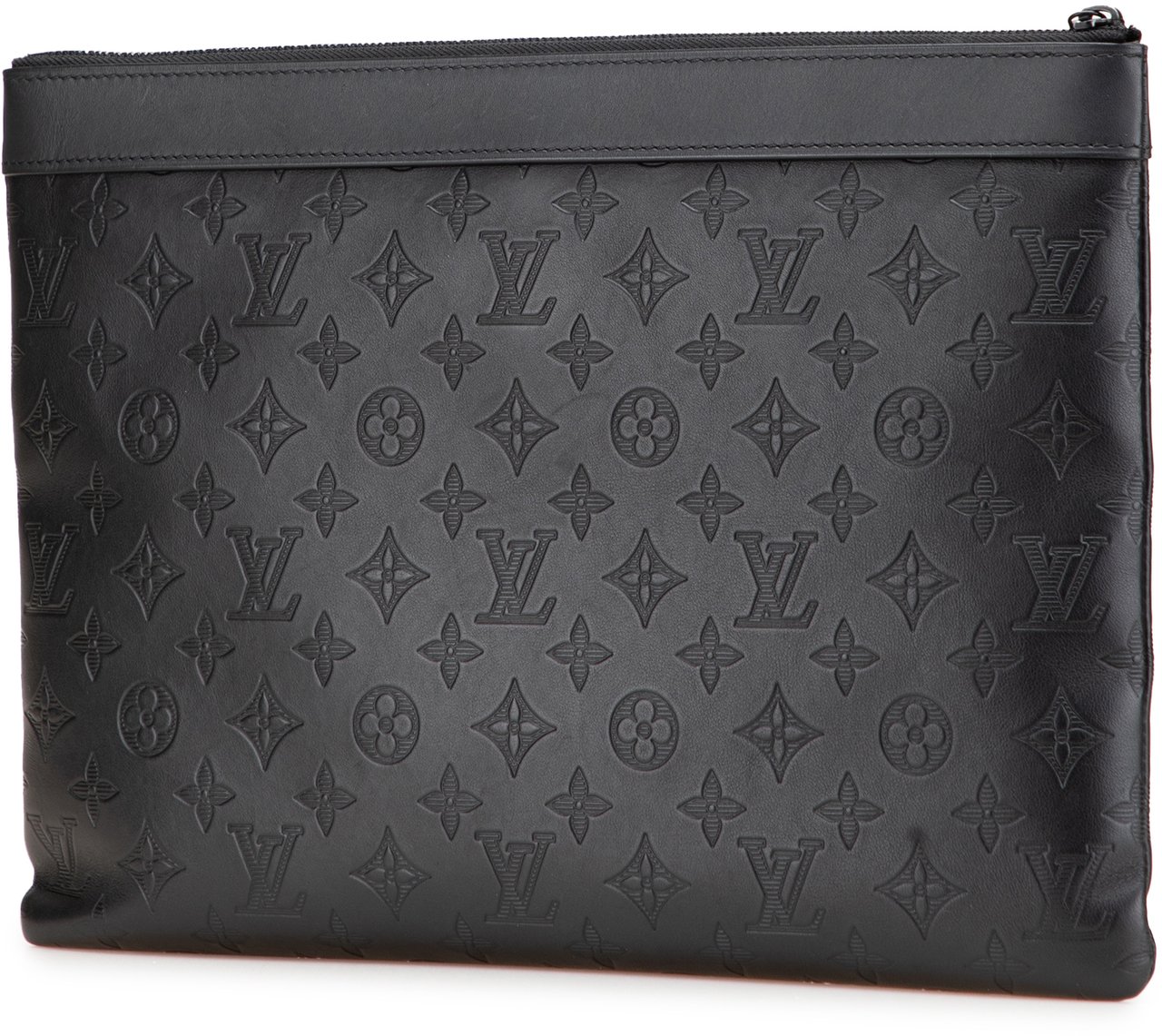 Louis Vuitton Monogram Shadow Discovery Pochette Zwart