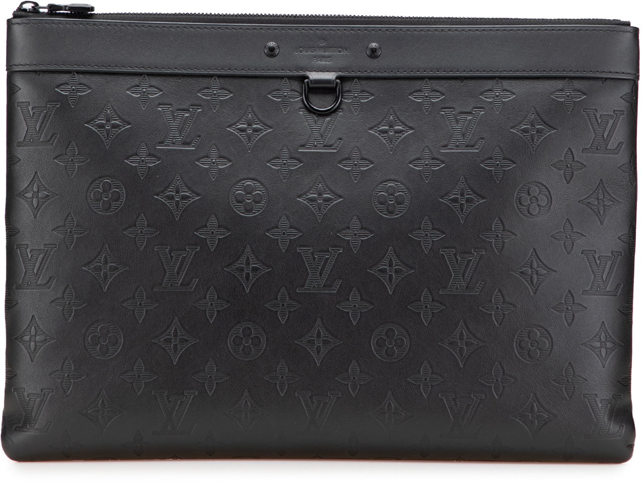 Louis Vuitton Monogram Shadow Discovery Pochette Zwart