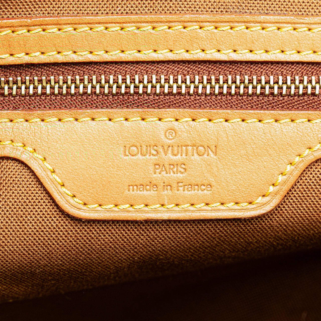 Louis Vuitton Monogram Cabas Mezzo Bruin