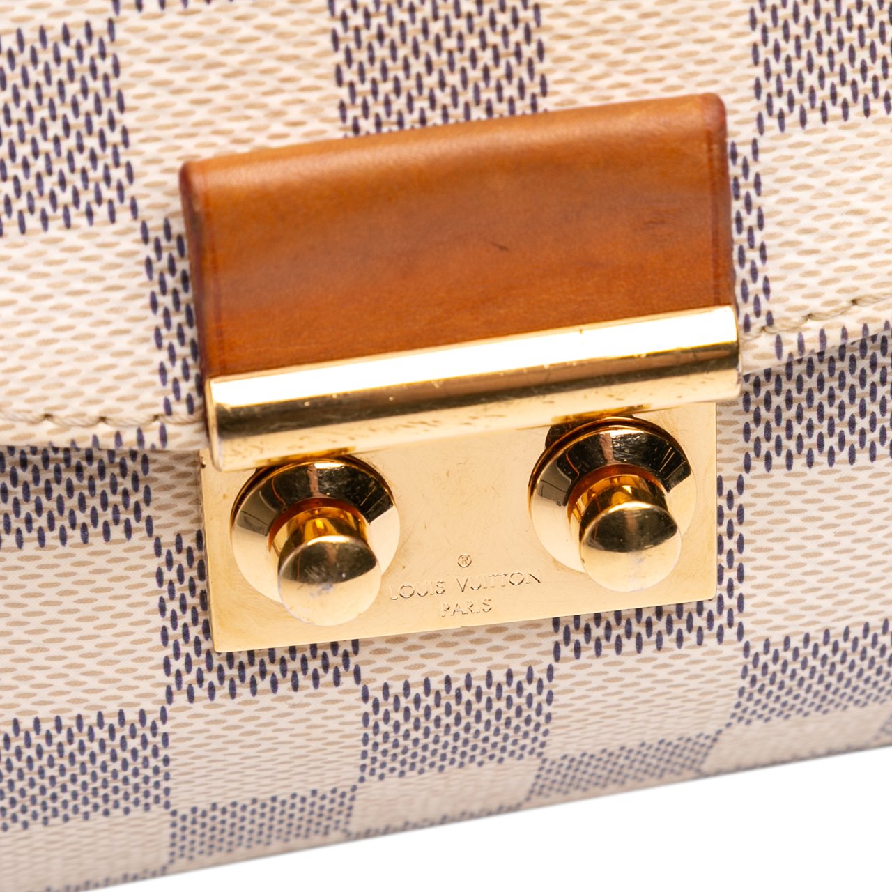 Louis Vuitton Damier Azur Croisette Wit