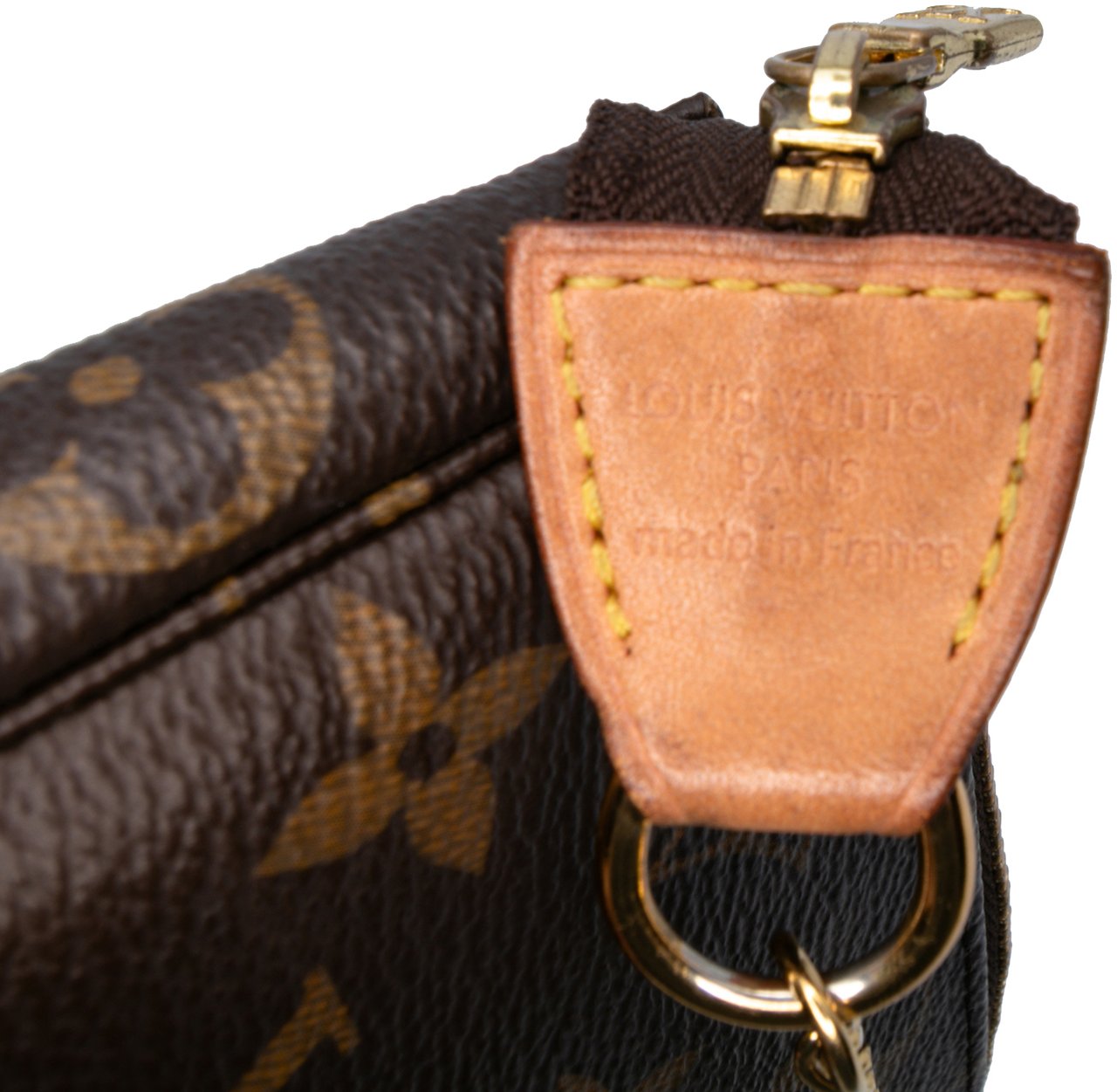Louis Vuitton Monogram Mini Pochette Accessoires Bruin