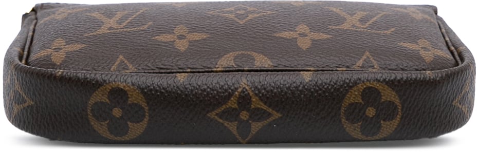 Louis Vuitton Monogram Mini Pochette Accessoires Bruin