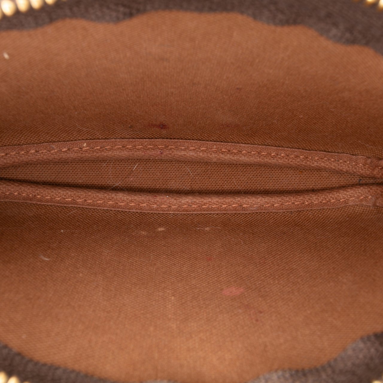 Louis Vuitton Monogram Mini Pochette Accessoires Bruin