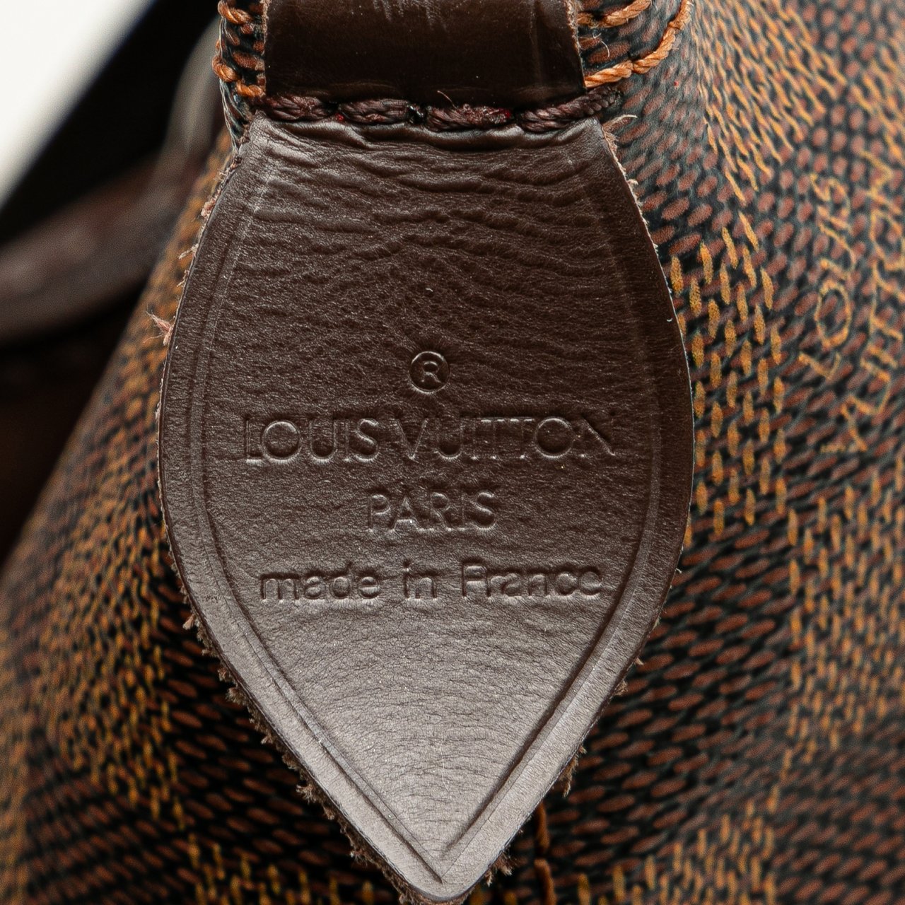 Louis Vuitton Damier Ebene Saleya PM Bruin