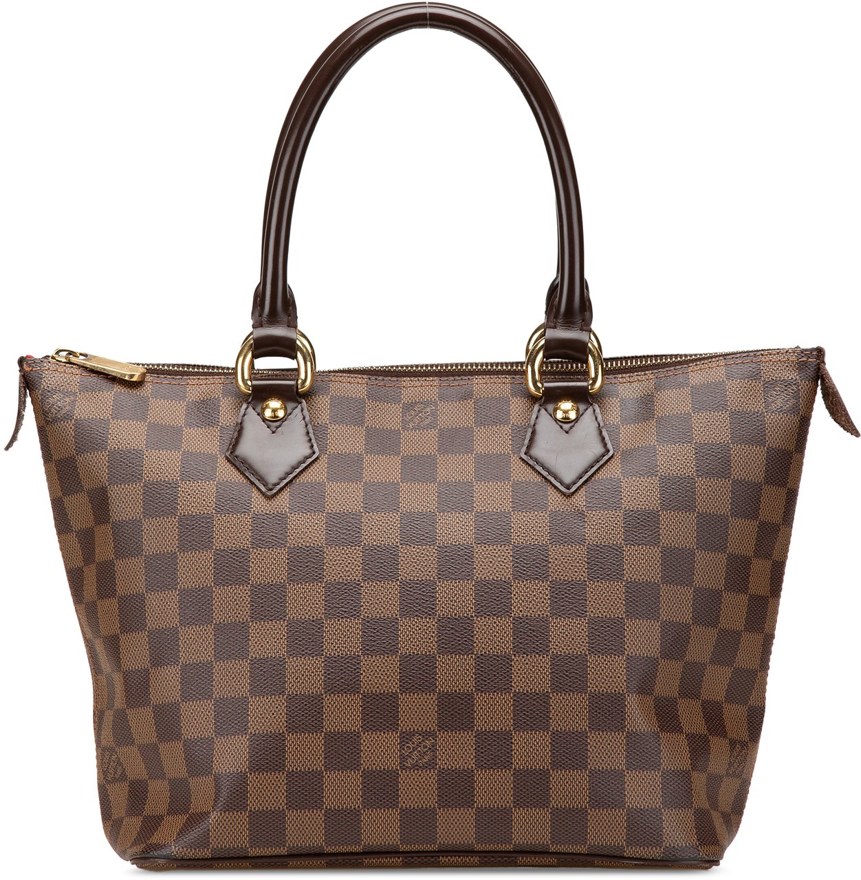 Louis Vuitton Damier Ebene Saleya PM Bruin