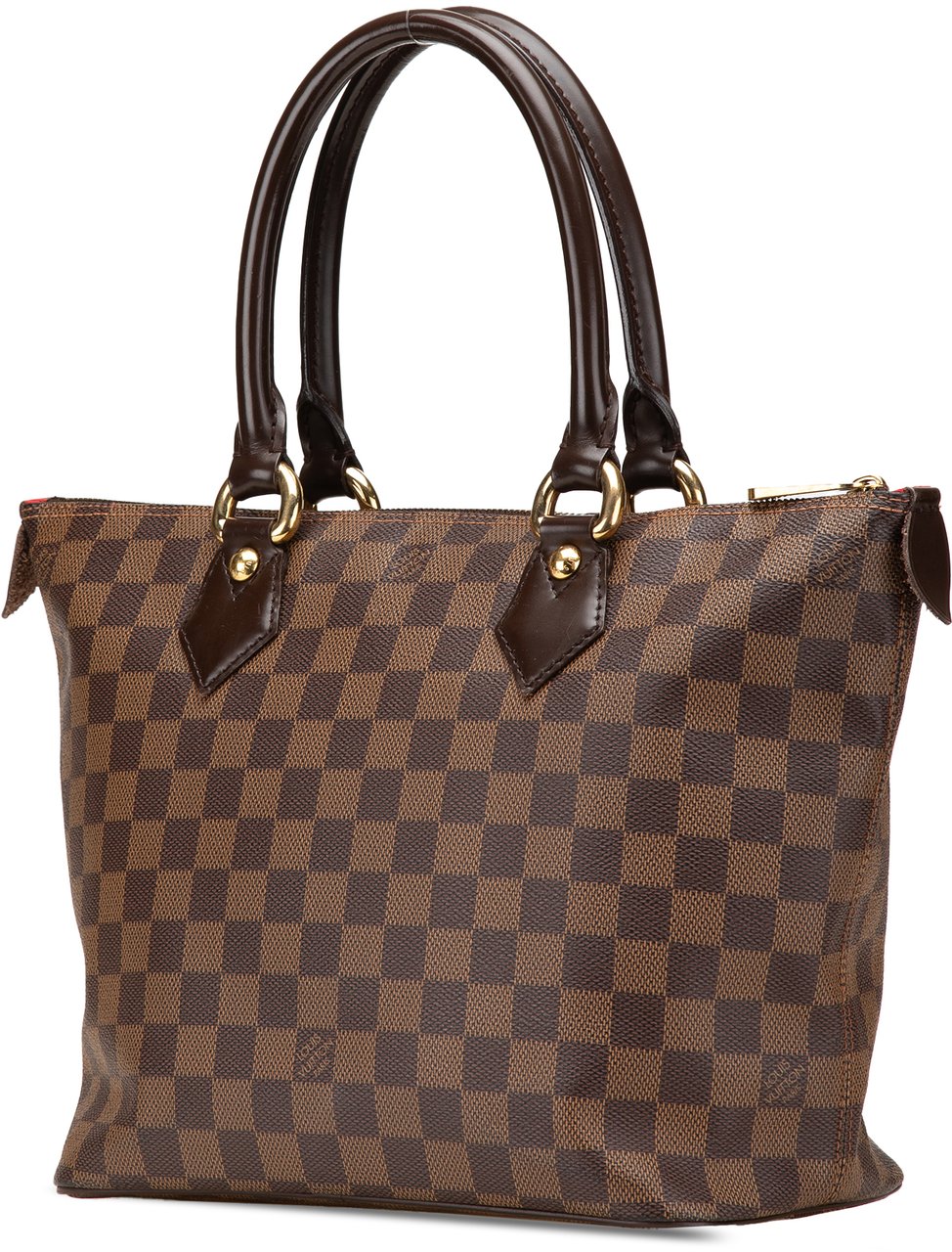Louis Vuitton Damier Ebene Saleya PM Bruin