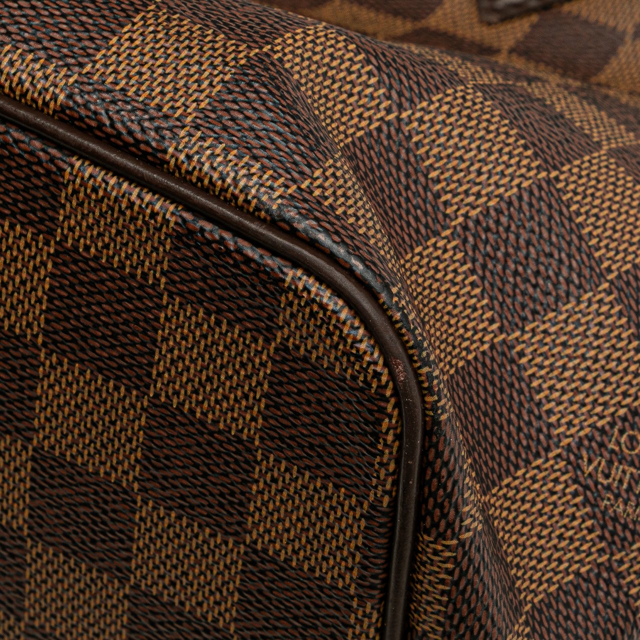 Louis Vuitton Damier Ebene Saleya PM Bruin