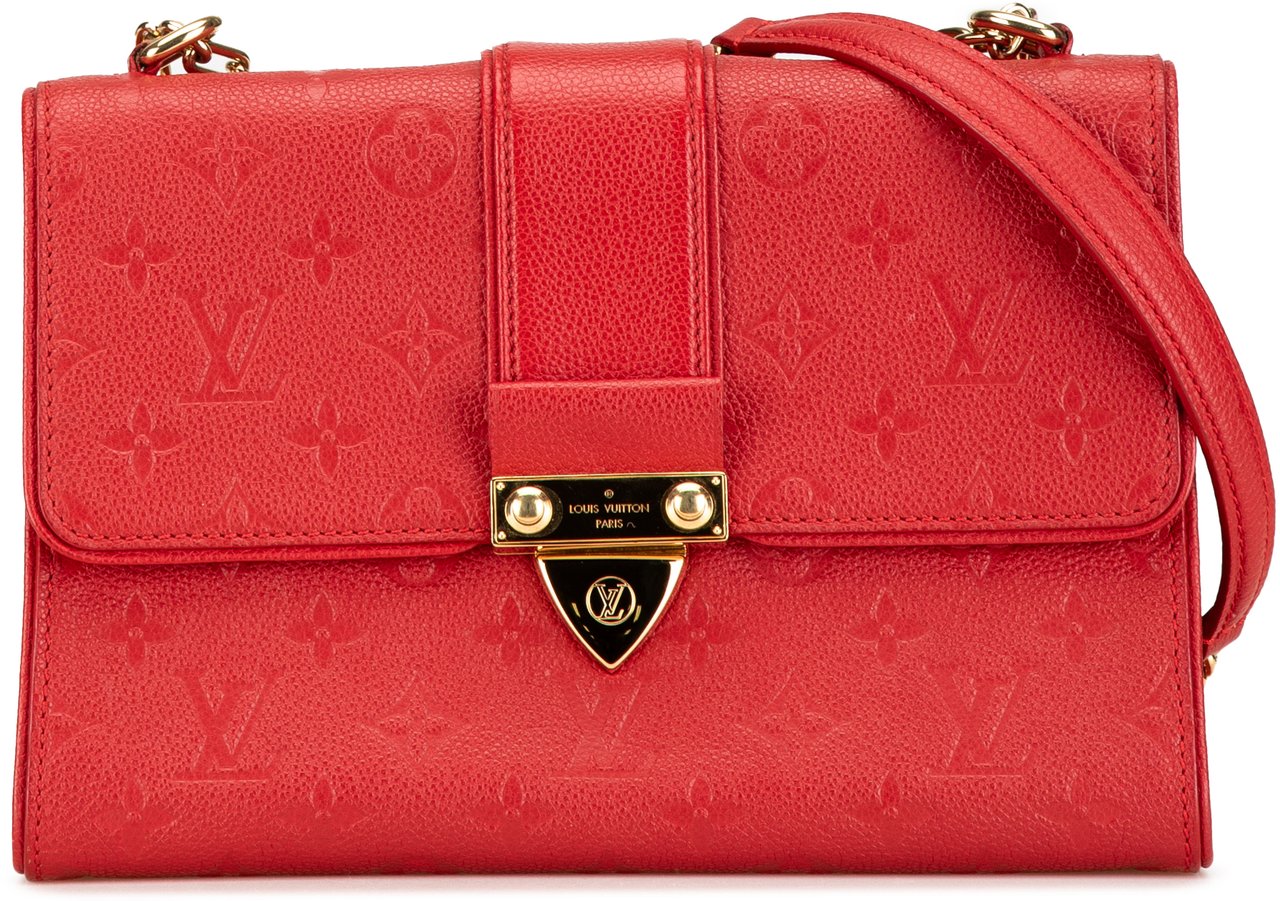 Louis Vuitton Monogram Empreinte Saint Sulpice BB Rood