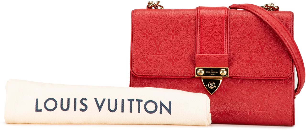 Louis Vuitton Monogram Empreinte Saint Sulpice BB Rood