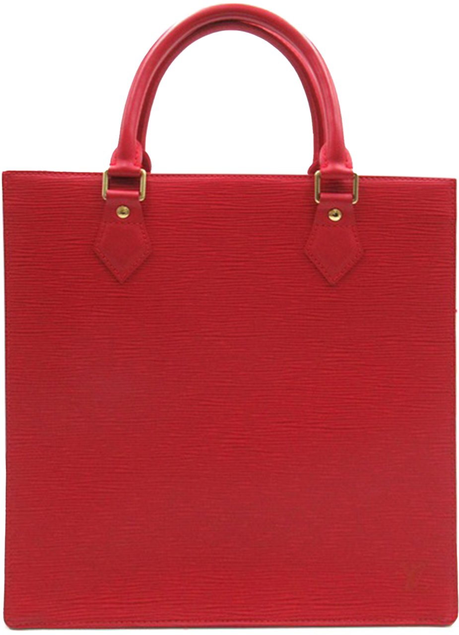Louis Vuitton Epi Sac Plat PM Rood