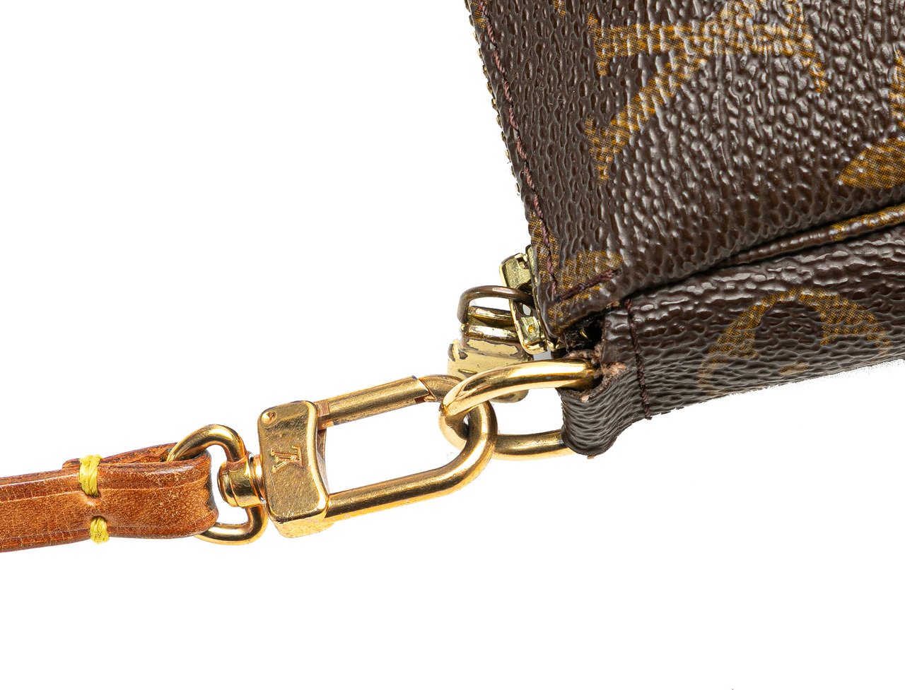 Louis Vuitton Monogram Pochette Accessoires Bruin