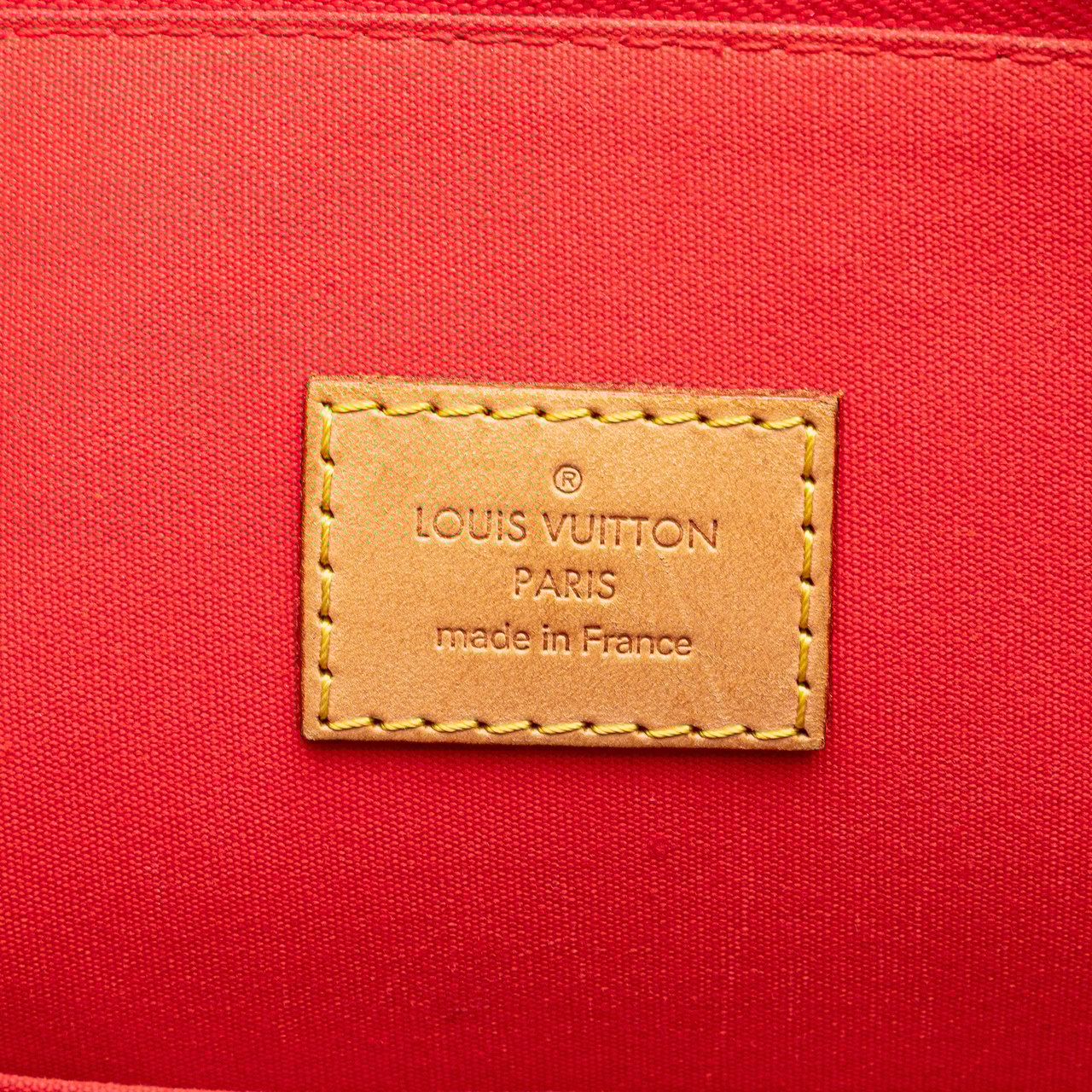 Louis Vuitton Monogram Vernis Alma GM Rood