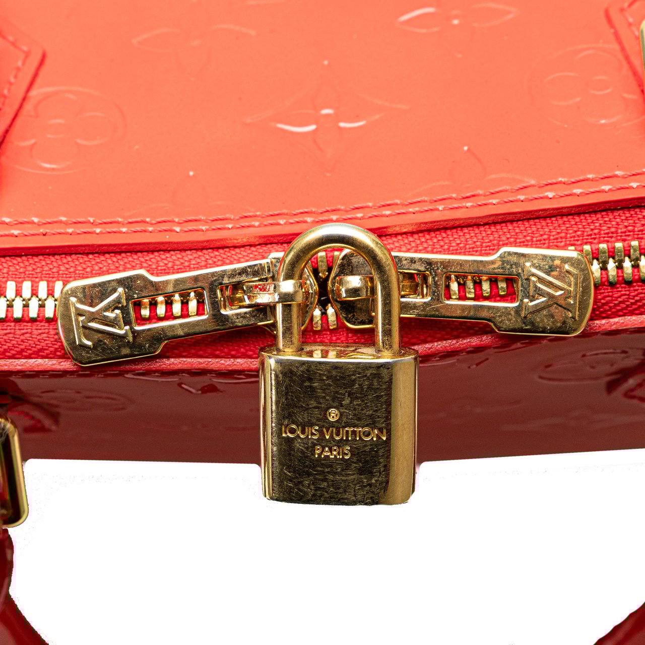 Louis Vuitton Monogram Vernis Alma GM Rood