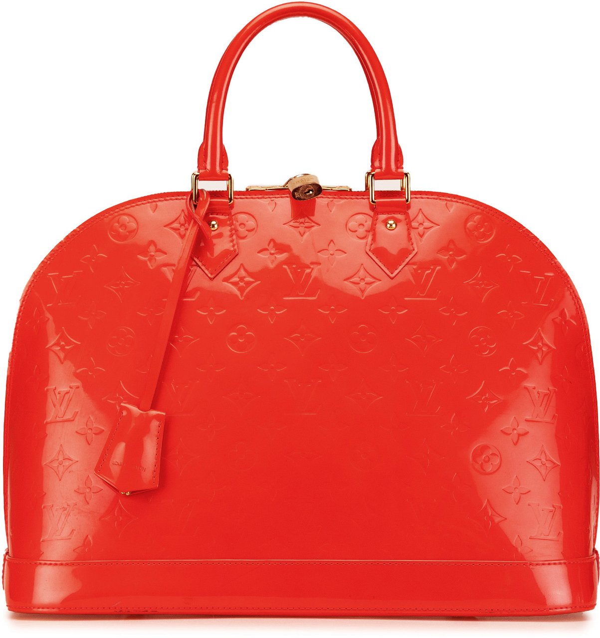 Louis Vuitton Monogram Vernis Alma GM Rood