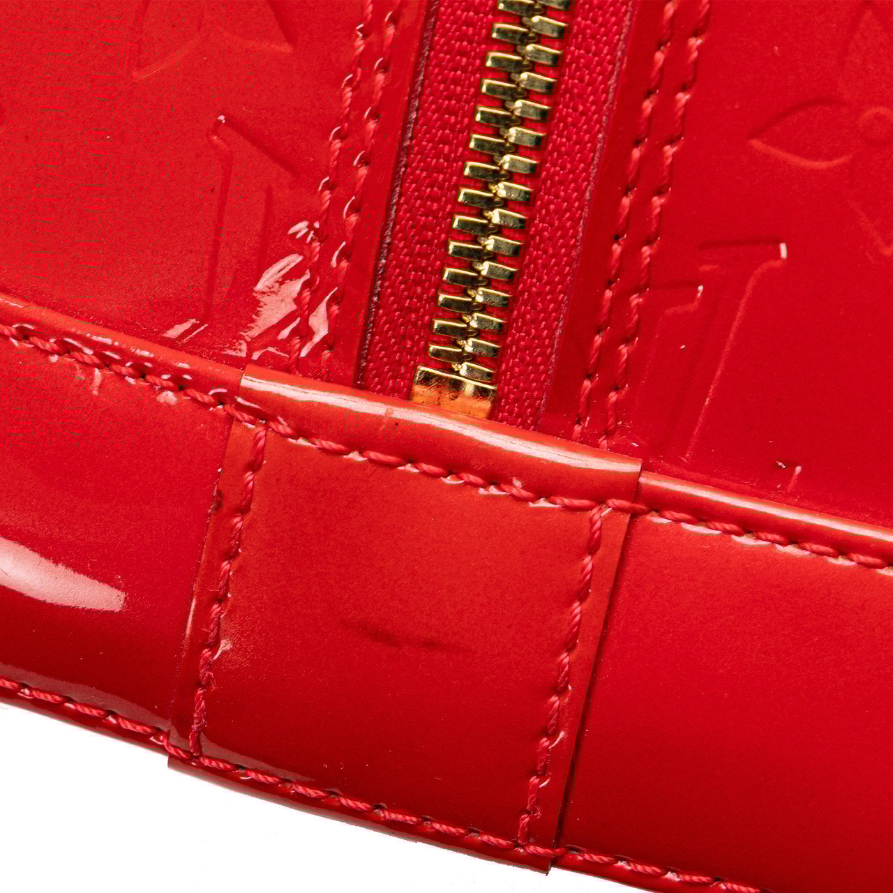 Louis Vuitton Monogram Vernis Alma GM Rood