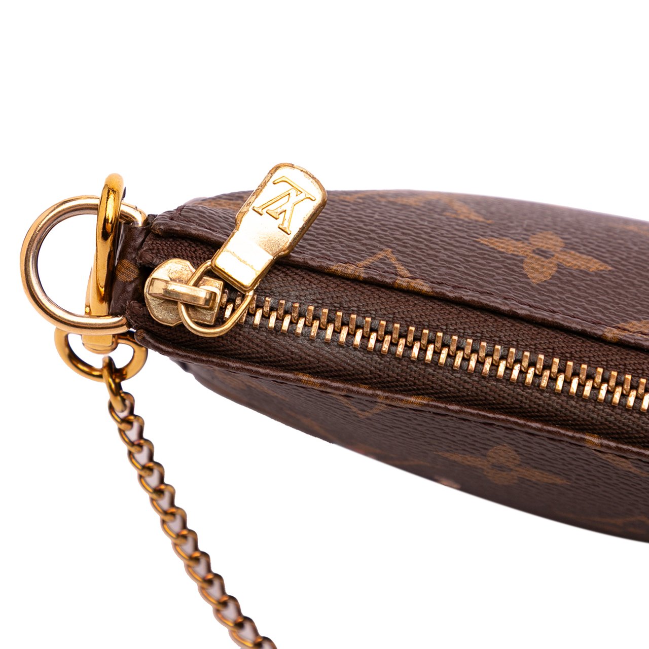Louis Vuitton Monogram Transatlantic Mini Pochette Accessoires Bruin