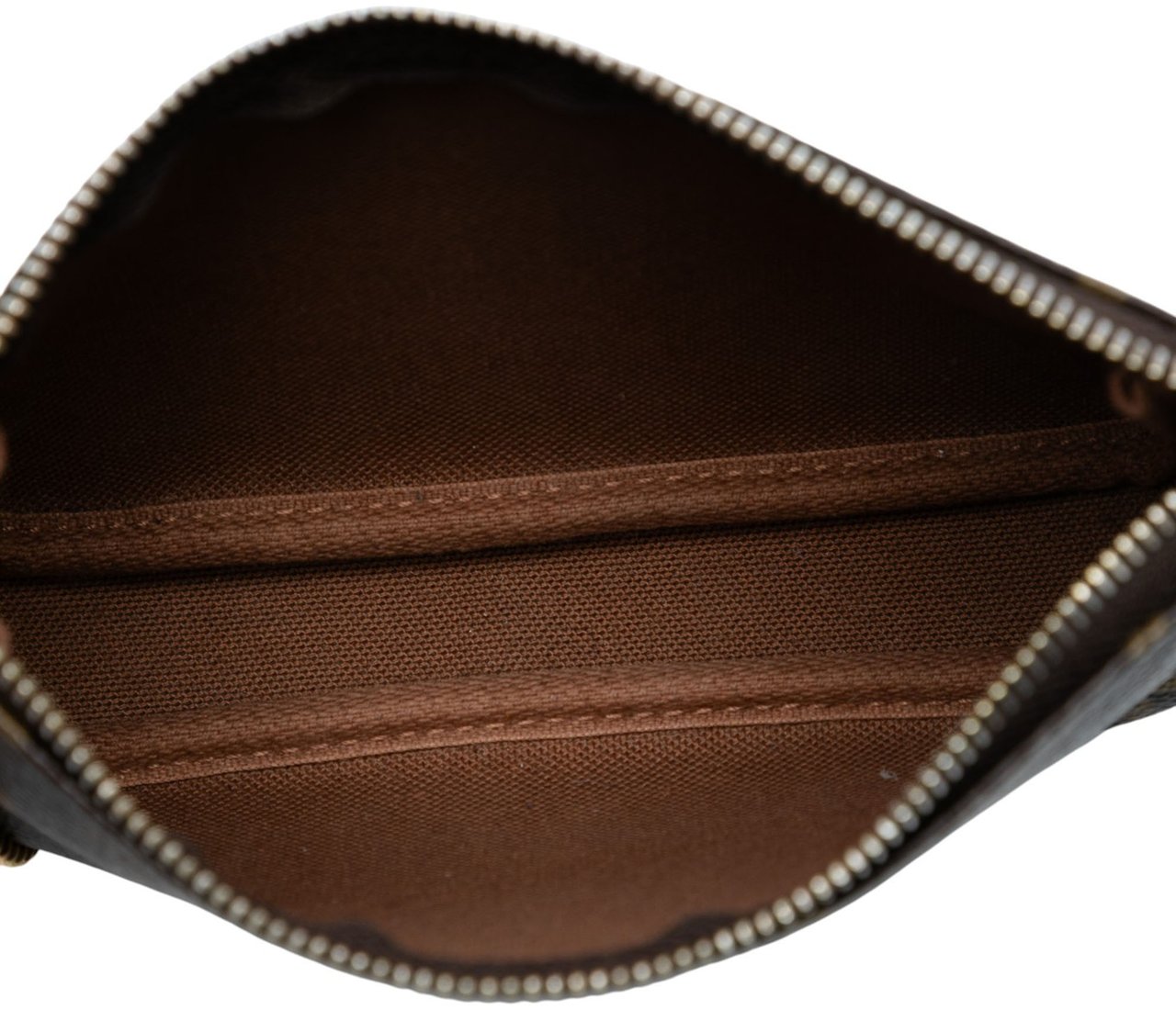 Louis Vuitton Monogram Mini Pochette Accessoires Bruin