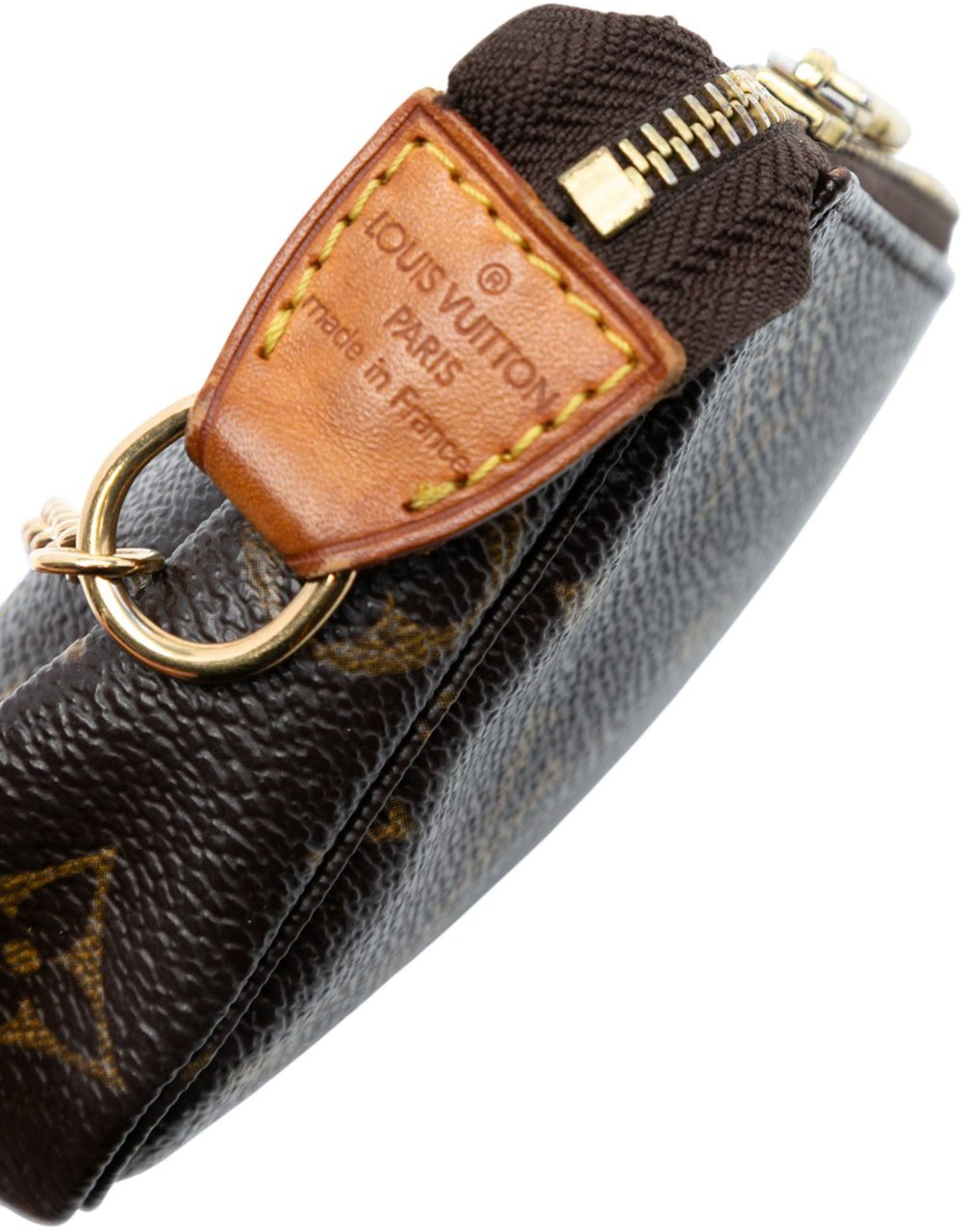 Louis Vuitton Monogram Mini Pochette Accessoires Bruin