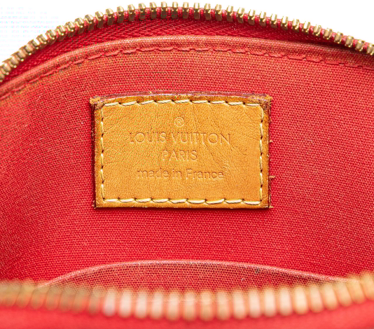 Louis Vuitton Monogram Vernis Alma BB Rood