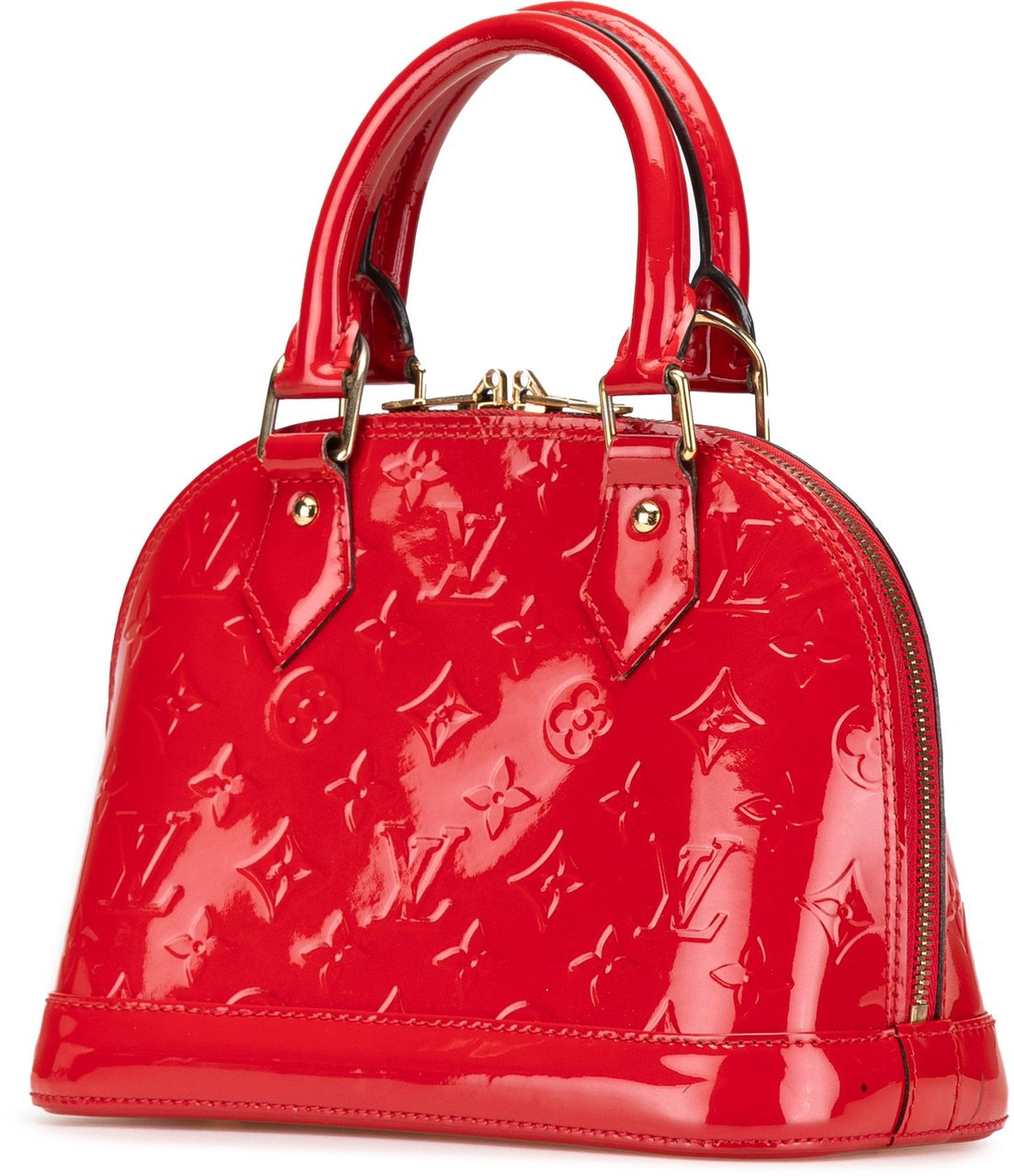 Louis Vuitton Monogram Vernis Alma BB Rood