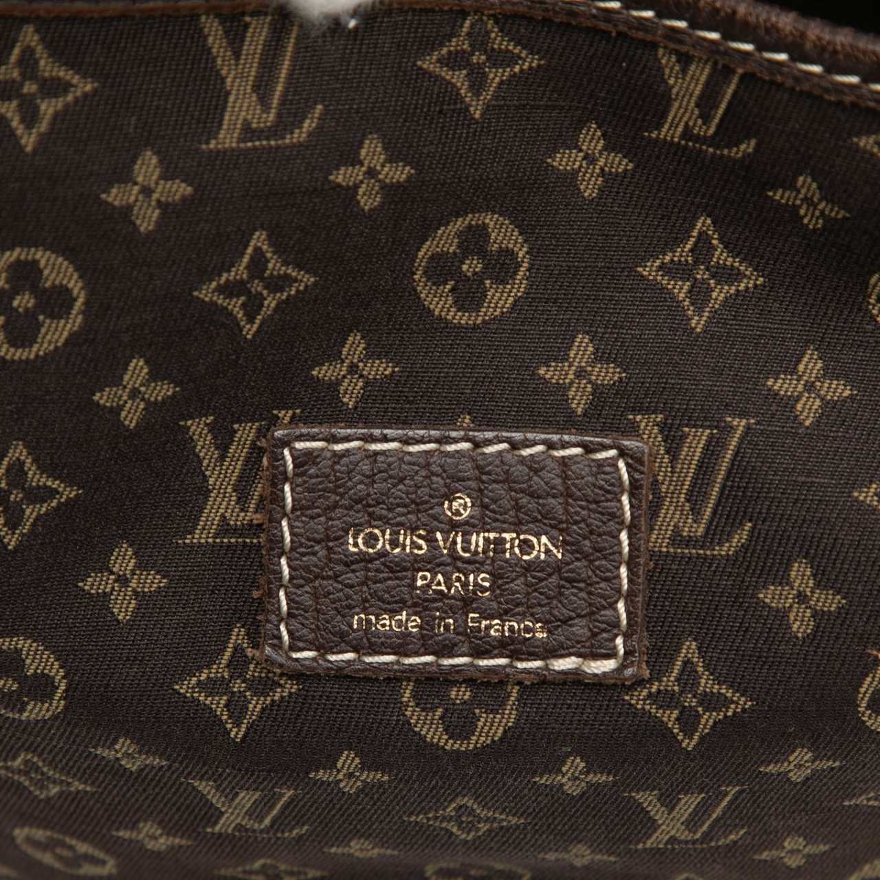 Louis Vuitton Monogram Mini Lin Saumur 30 Bruin