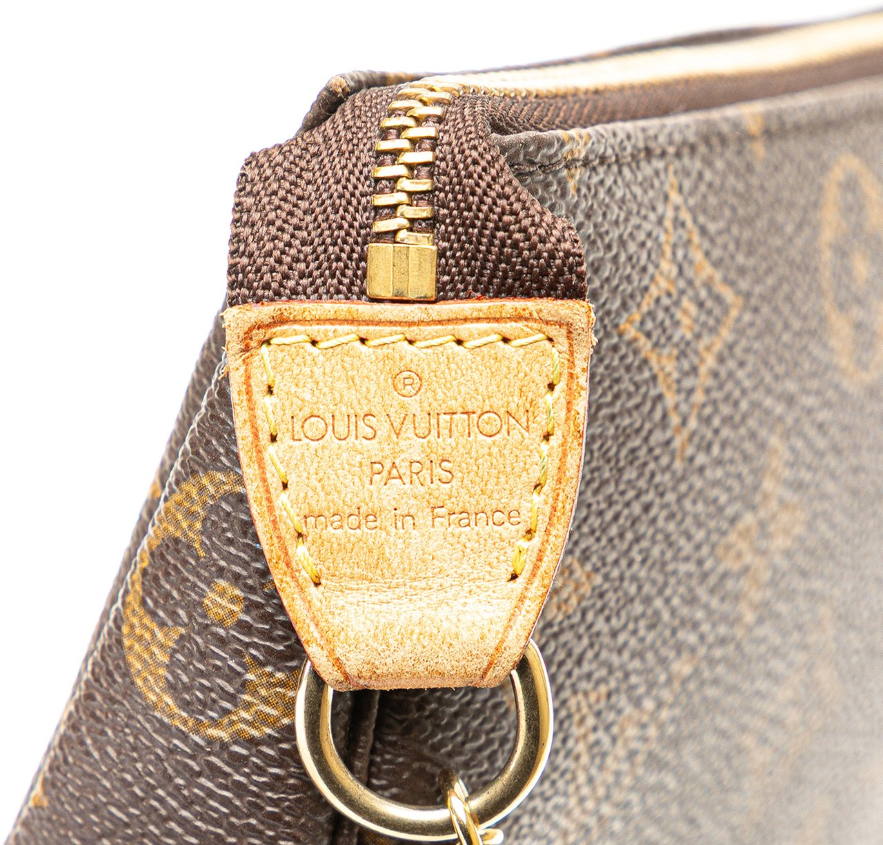 Louis Vuitton Monogram Mini Pochette Accessoires Bruin