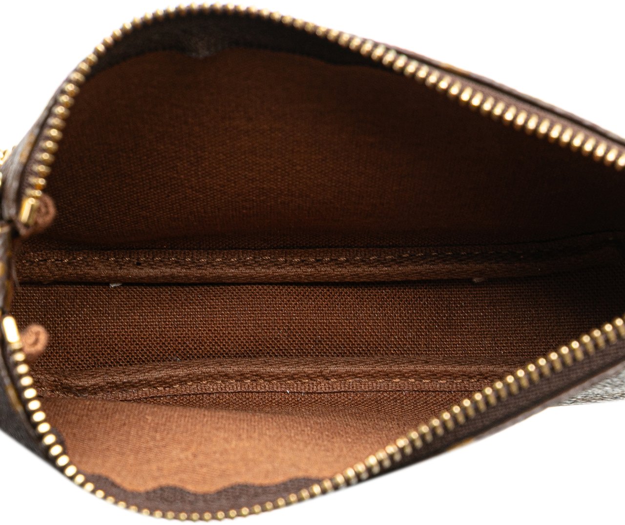 Louis Vuitton Monogram Mini Pochette Accessoires Bruin
