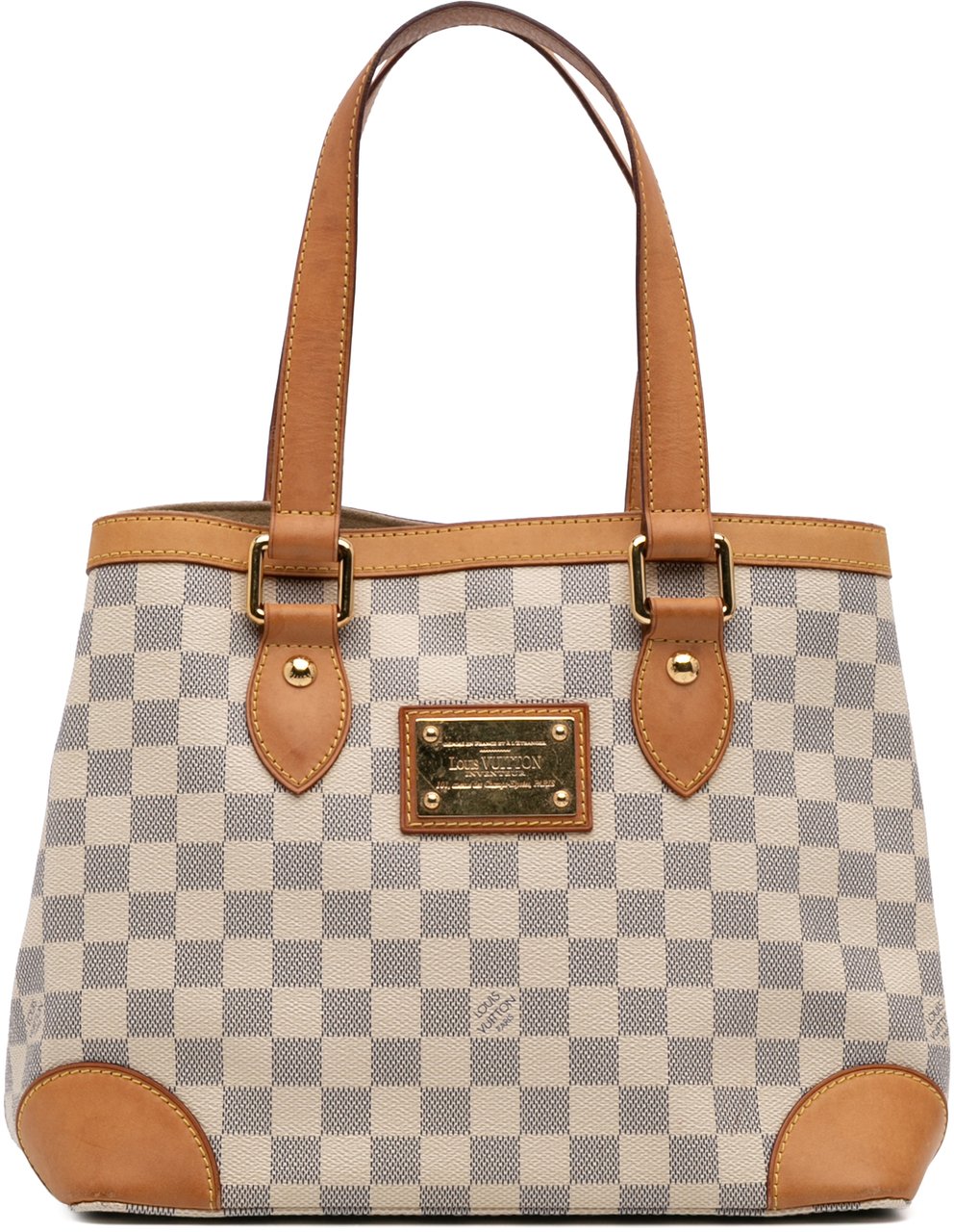 Louis Vuitton Damier Azur Hampstead PM Wit
