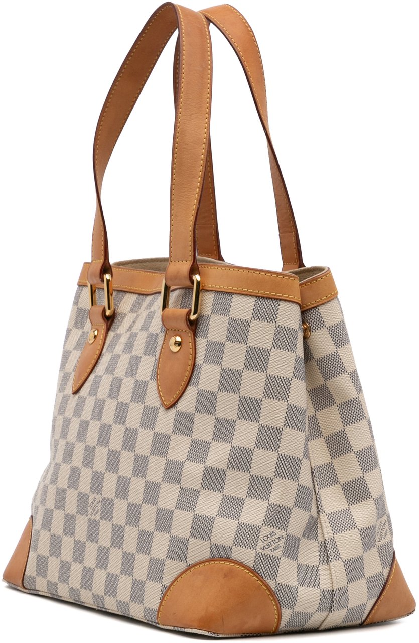 Louis Vuitton Damier Azur Hampstead PM Wit