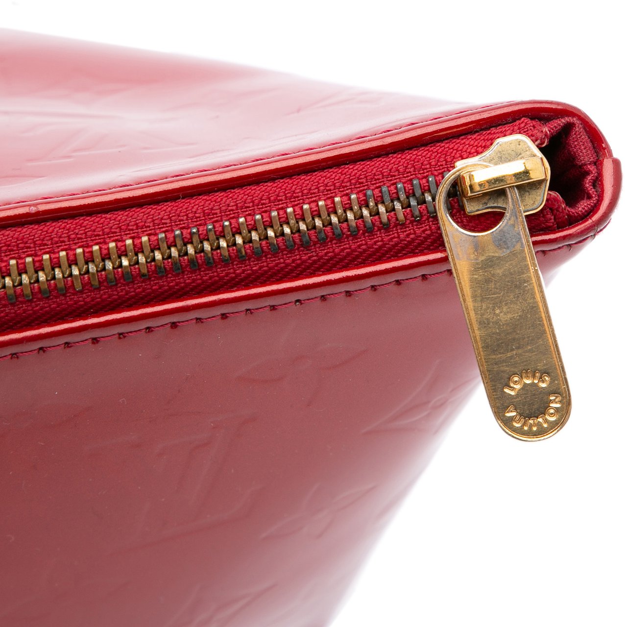 Louis Vuitton Monogram Vernis Bellevue PM Rood