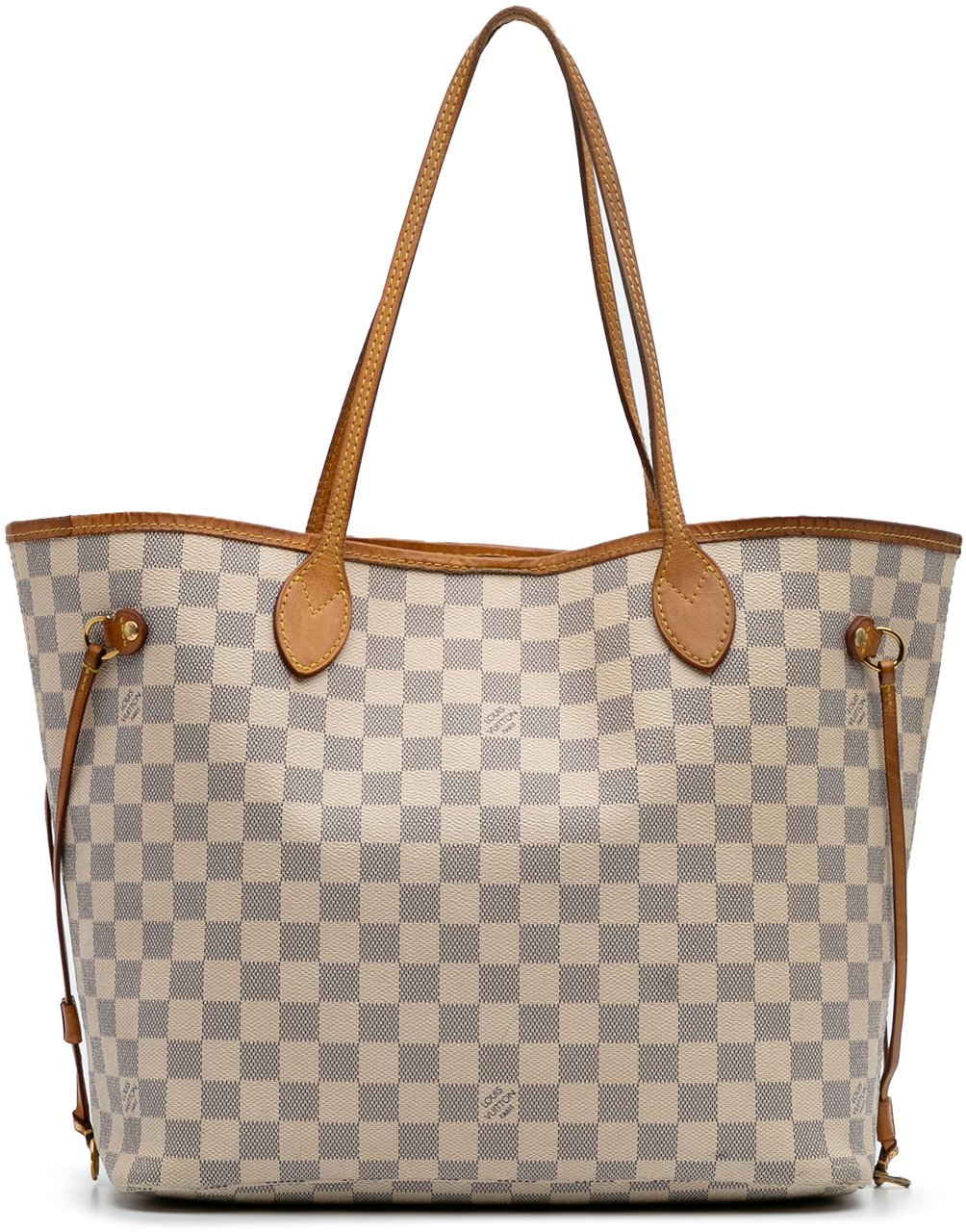 Louis Vuitton Damier Azur Neverfull MM Wit