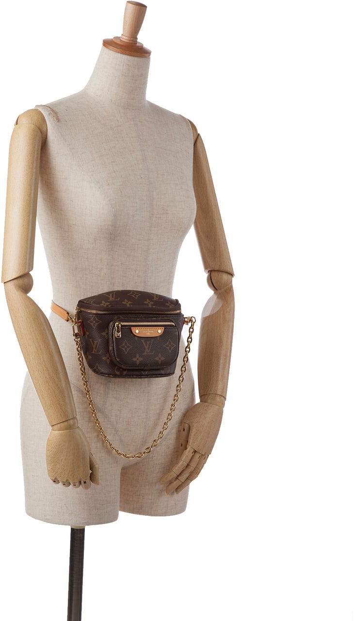 Louis Vuitton Monogram Mini Bumbag Bruin