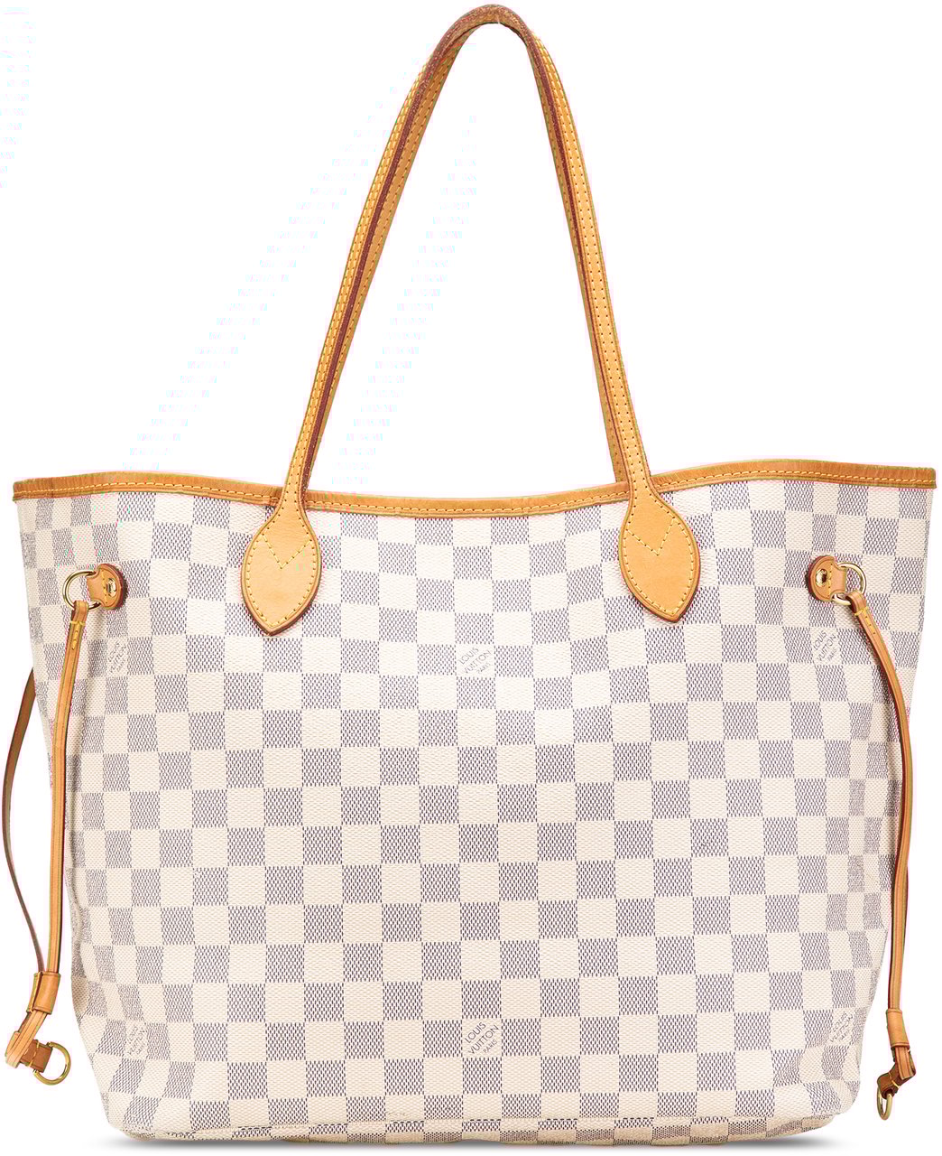 Louis Vuitton Damier Azur Neverfull MM Wit