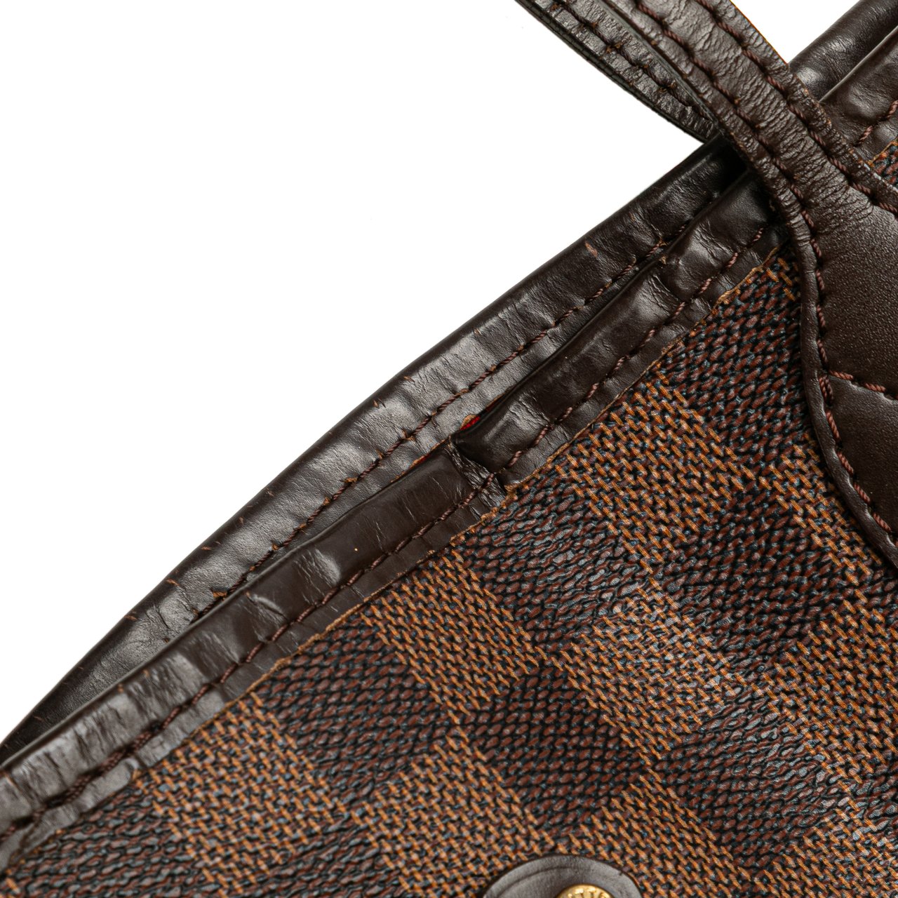 Louis Vuitton Damier Ebene Neverfull MM Bruin