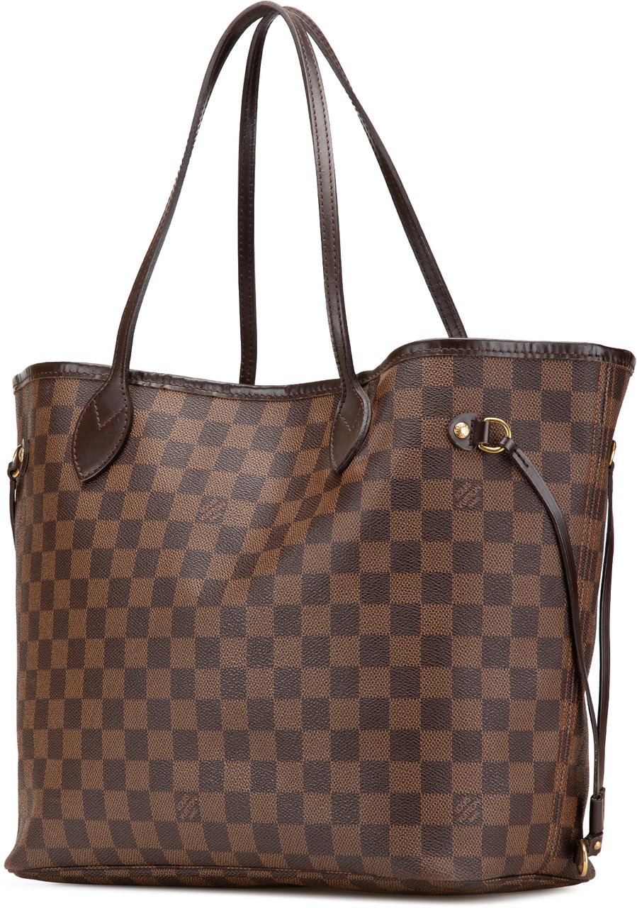 Louis Vuitton Damier Ebene Neverfull MM Bruin