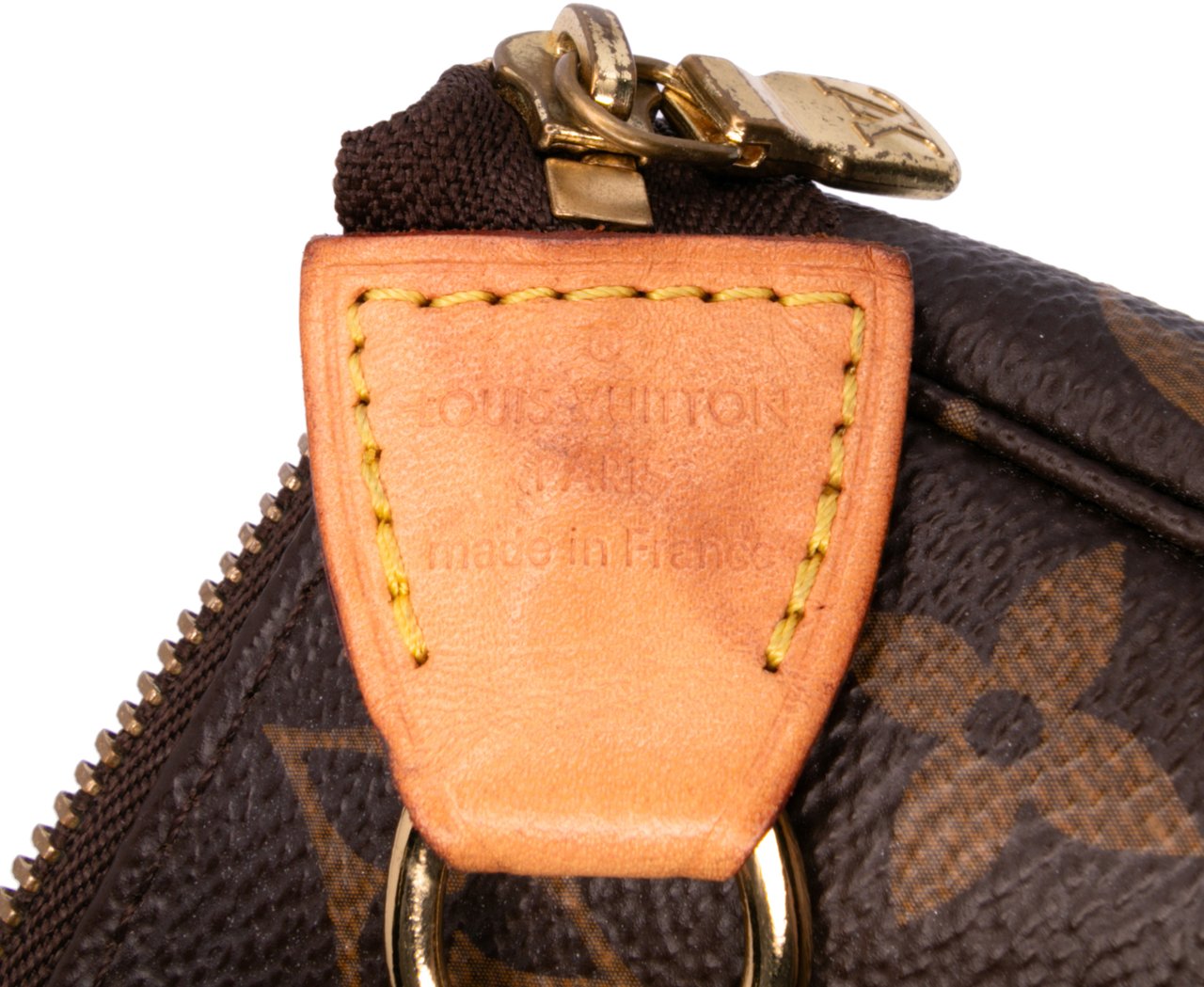 Louis Vuitton Monogram Mini Pochette Accessoires Bruin