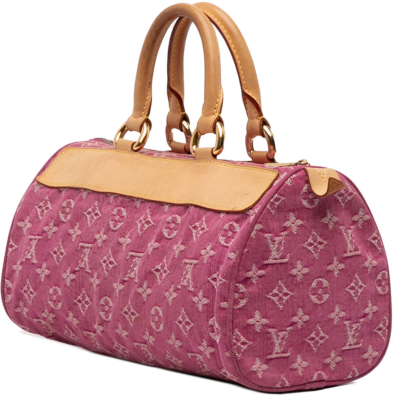 Louis Vuitton Monogram Denim Neo Speedy 30 Roze