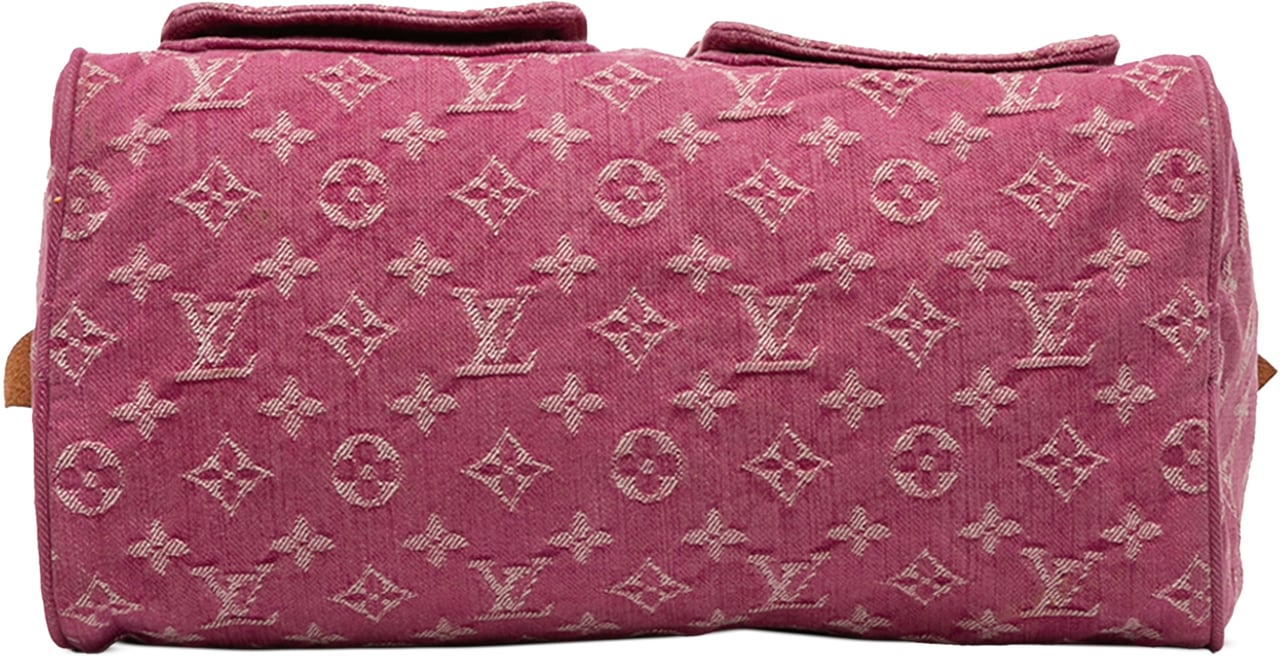 Louis Vuitton Monogram Denim Neo Speedy 30 Roze