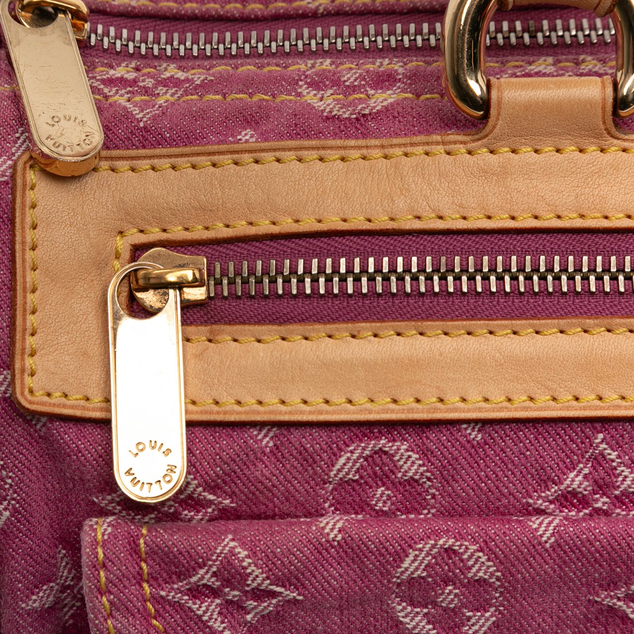 Louis Vuitton Monogram Denim Neo Speedy 30 Roze