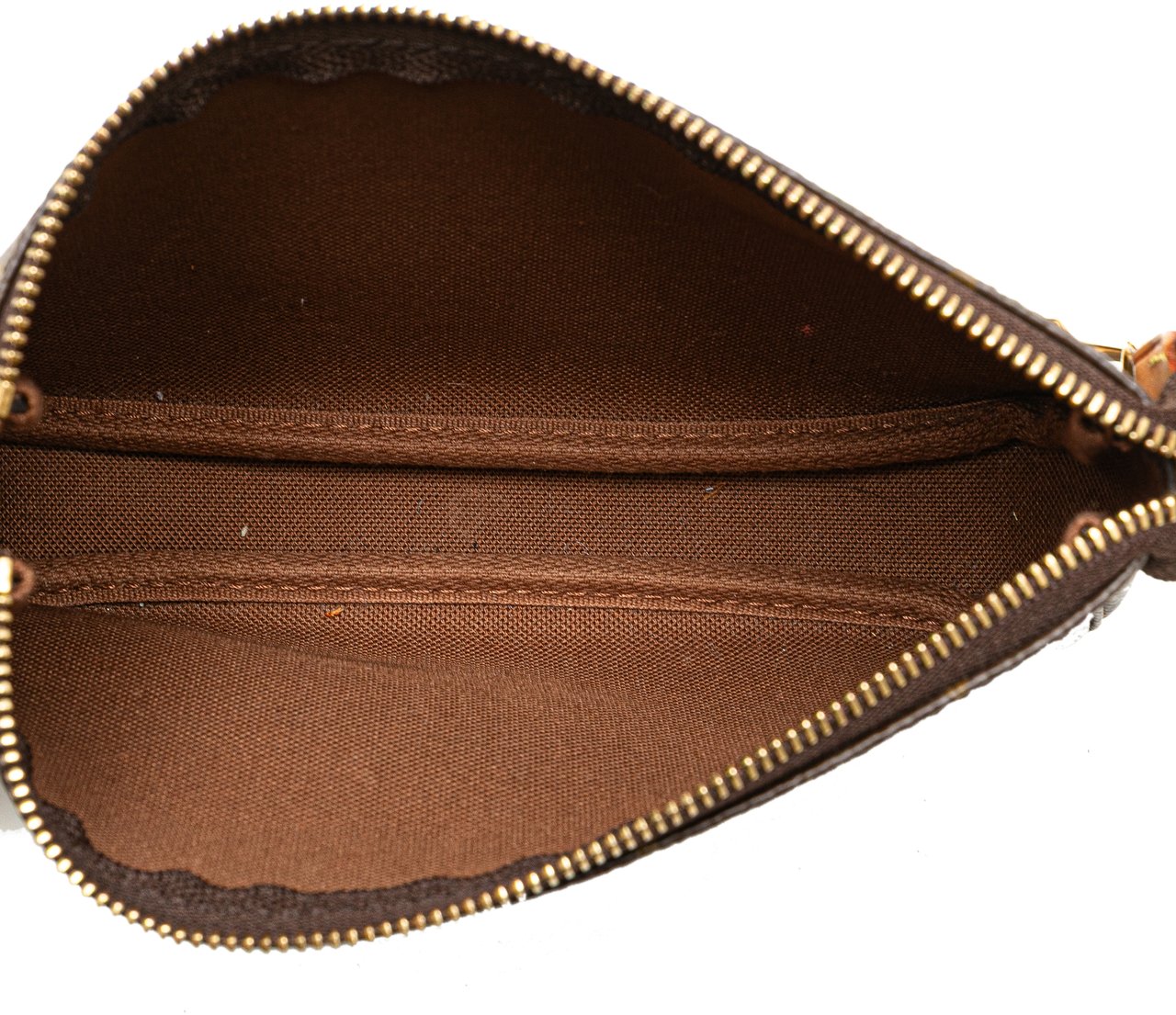 Louis Vuitton Monogram Mini Pochette Accessoires Bruin