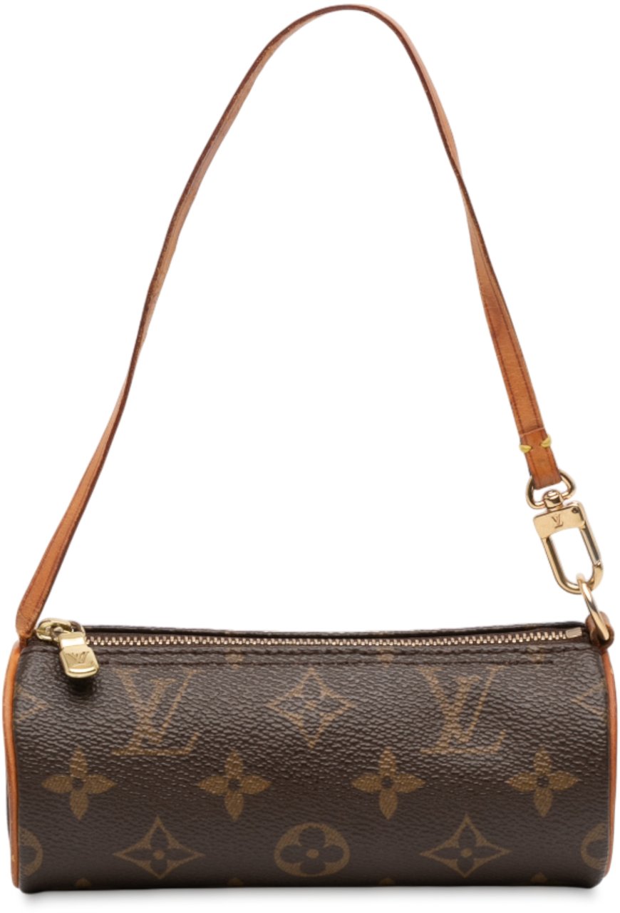 Louis Vuitton Monogram Papillon Pochette Bruin