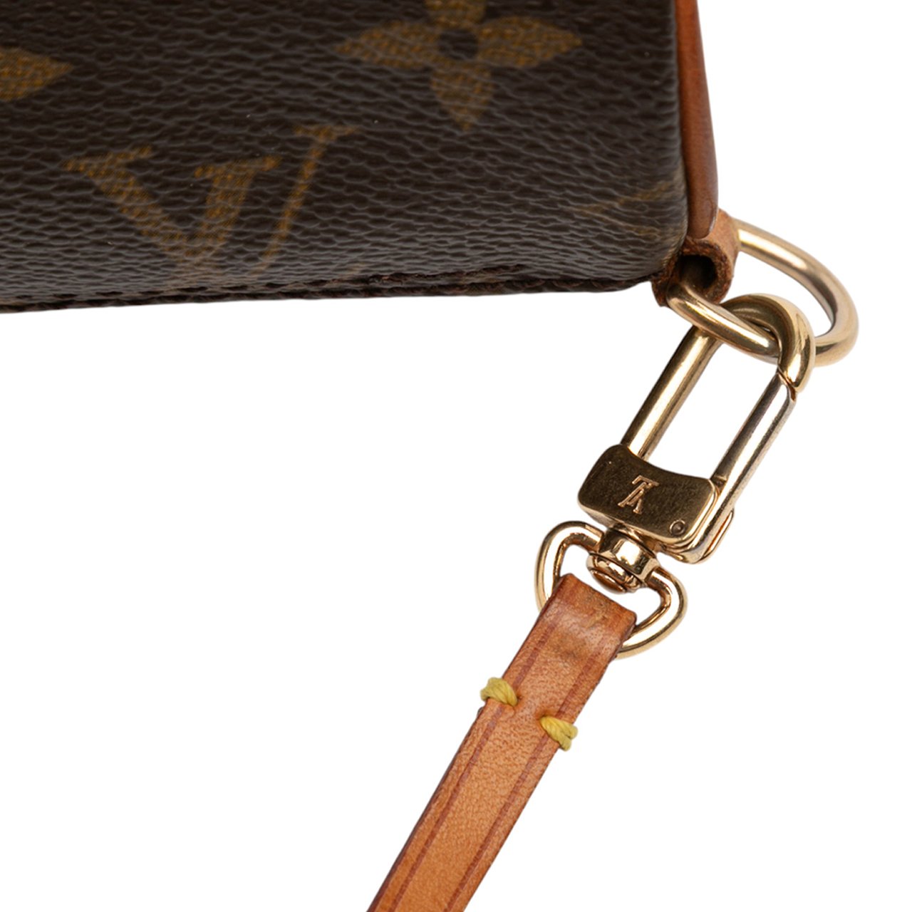 Louis Vuitton Monogram Papillon Pochette Bruin