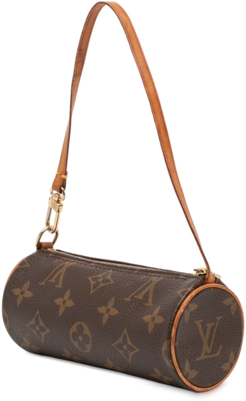 Louis Vuitton Monogram Papillon Pochette Bruin