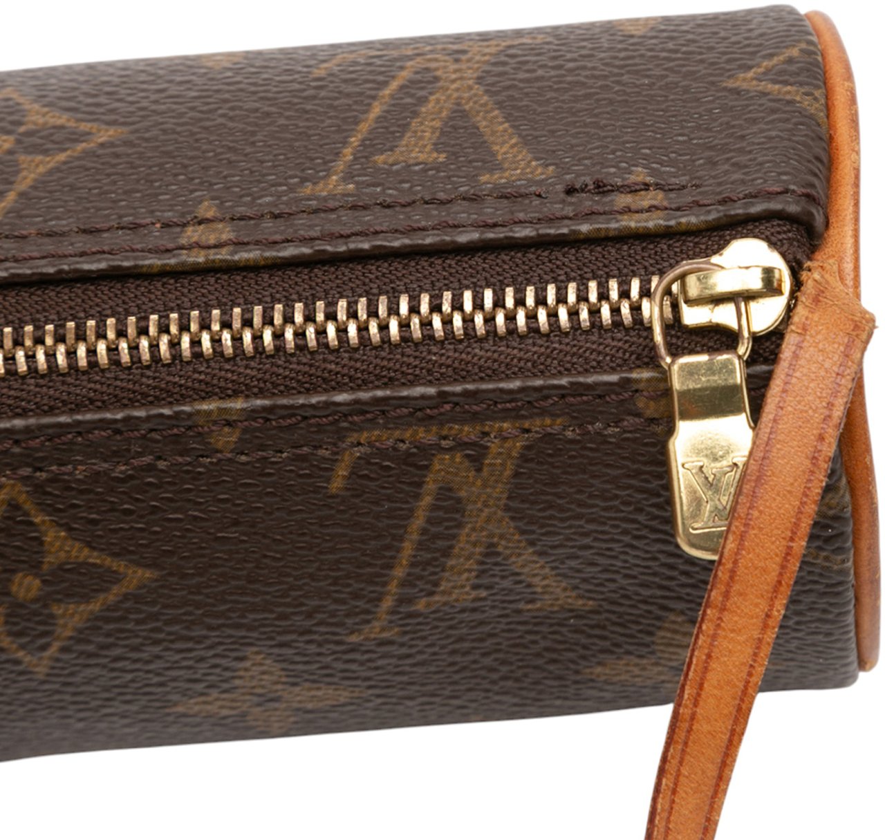 Louis Vuitton Monogram Papillon Pochette Bruin