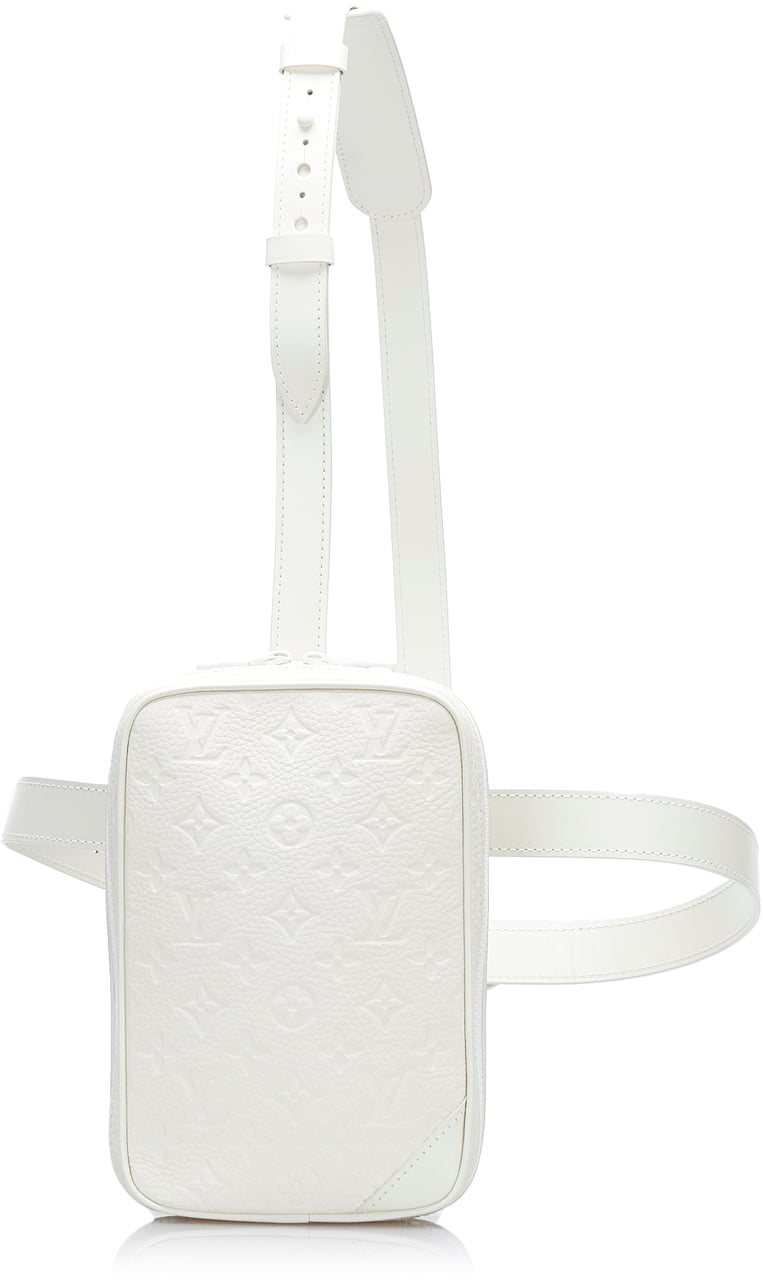 Louis Vuitton Monogram Taurillon Utility Side Wit