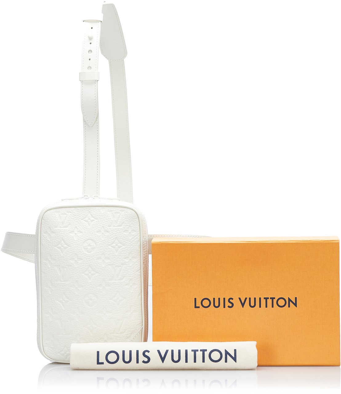 Louis Vuitton Monogram Taurillon Utility Side Wit