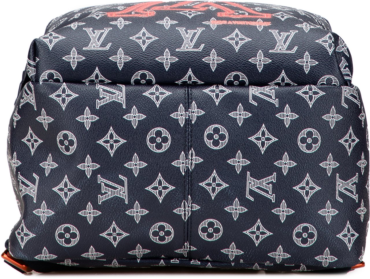 Louis Vuitton Monogram Upside Down Ink Apollo Blauw