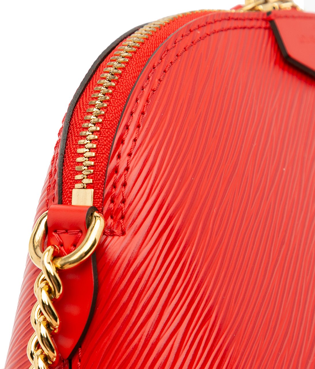 Louis Vuitton Epi Mini Alma Rood