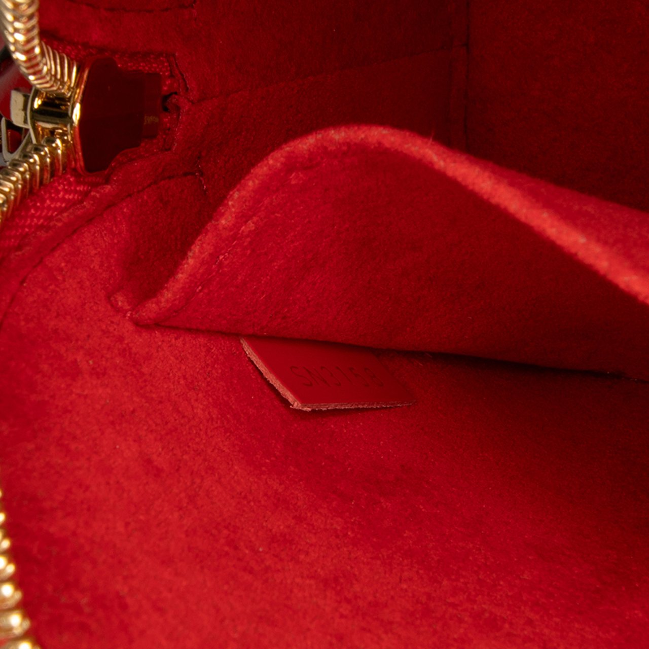 Louis Vuitton Epi Mini Alma Rood